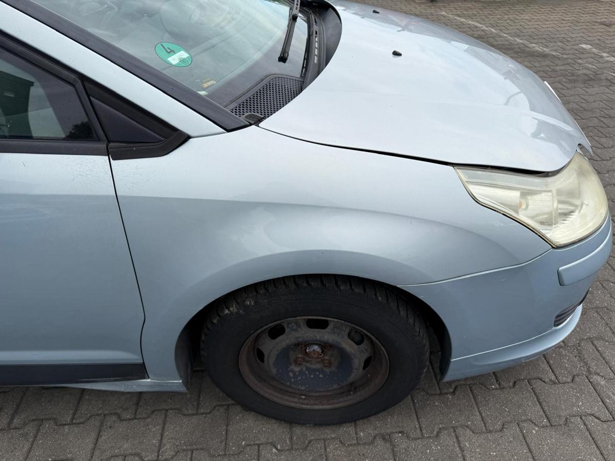 Citroen C4 original Kotflügel links EYL Islandgrau BJ07